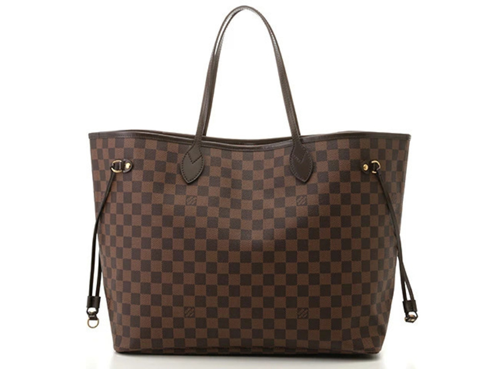 LOUIS VUITTON Neverfull Tote Bag Damier